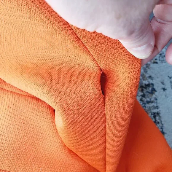 Phyllis De Trano Vintage Orange Blazer Jacket 1960's 70's Retro Womens Clothing - Picture 5 of 13